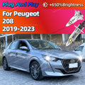 2/4Pcs LED Bulb High Power 180W Headlight CSP Chips 6000K Car Lamp Plug and Play For Peuge