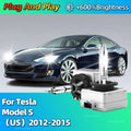 HID 35W Xenon Replacement Headlight Bulb 6000K For Tesla Model S 2012 2013 2014 2015 Plug-