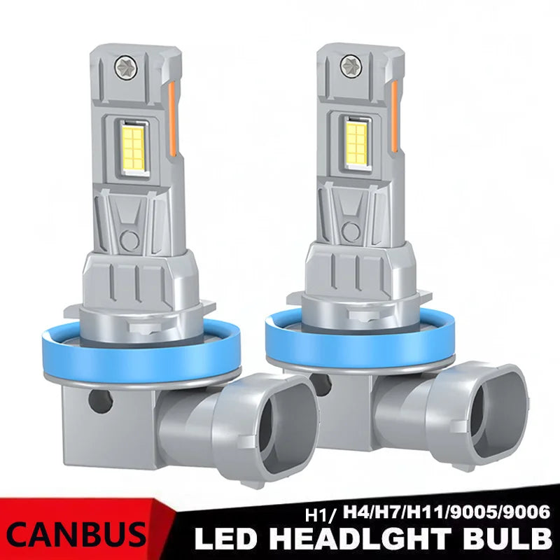 220W 60000LM H11 LED Headlight Bulbs H7 H4 9005 HB3 9006 HB4 Fog Light Bulbs 6000K 12V CAN