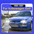 Led Lights 1:1 Mini Size Canbus Car Headlight 30000LM Turbo Bulbs 6000K Lamp For Volkswage