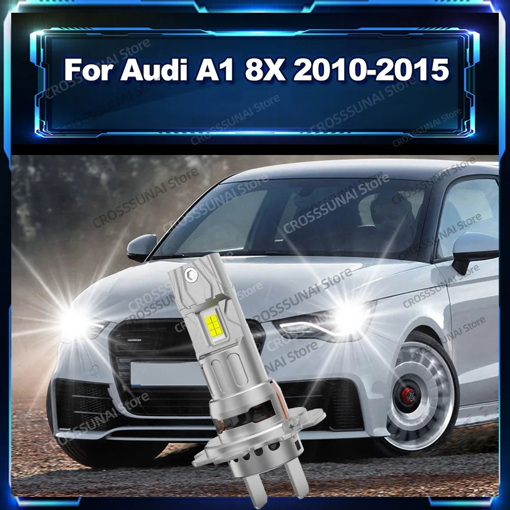 LED High Low Beam Bulbs For Audi A1 8X 2010 2011 2012 2013 2014 2015