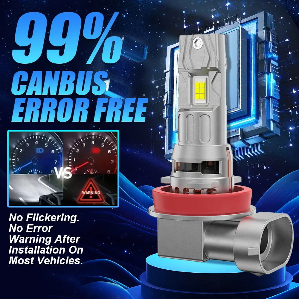 2/4Pcs LED High Low Beam Bulbs For Lexus RX330 2004 2005 2006