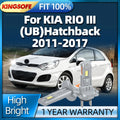 2/4Pcs LED Light 30000Lm Head Lamp Wireless Car Headlight Bulbs For KIA RIO III UB Hatchba
