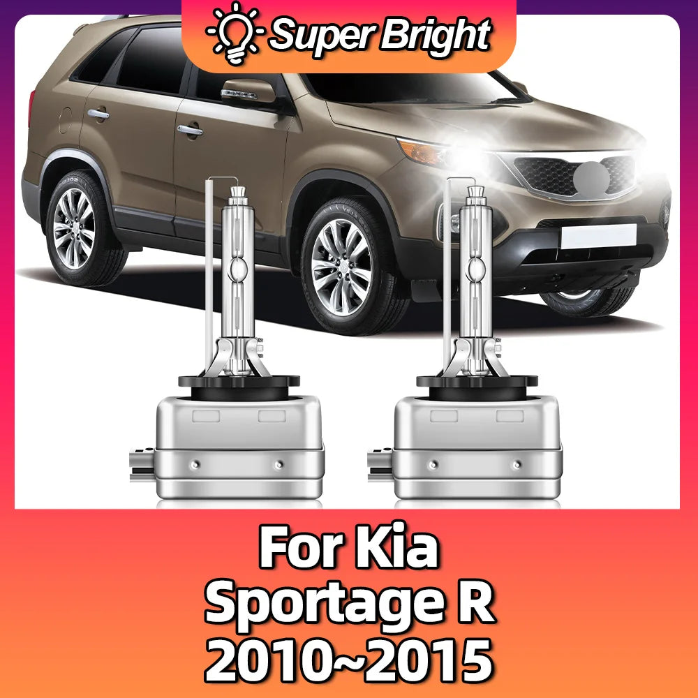 D1S 6000K D3S Xenon HID Headlight Bulbs 35W 8000k 12000k HID Light High Bright For Kia Spo