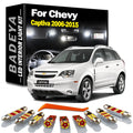 12-Piece LED Interior Light Kit for Chevrolet - Canbus Error-Free Interior Bulbs