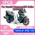 H7 LED Headlight 60W High Power Motorcycle Light 6000K White Plug and Play 12V 60W For Suz
