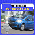 LED Lights 180W Hi/Lo Beam 6000K Headlight Bulb Plug and Play For Toyota Yaris 2012 2013 2