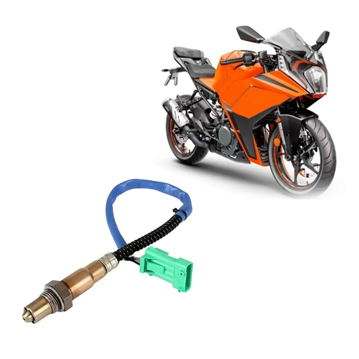 Lambda Motorcycle Oxygen Sensor O2 Sensor For KTM RC390 Geely Emgrand Citroen Fi for Geely O2 - Automotive LED Light