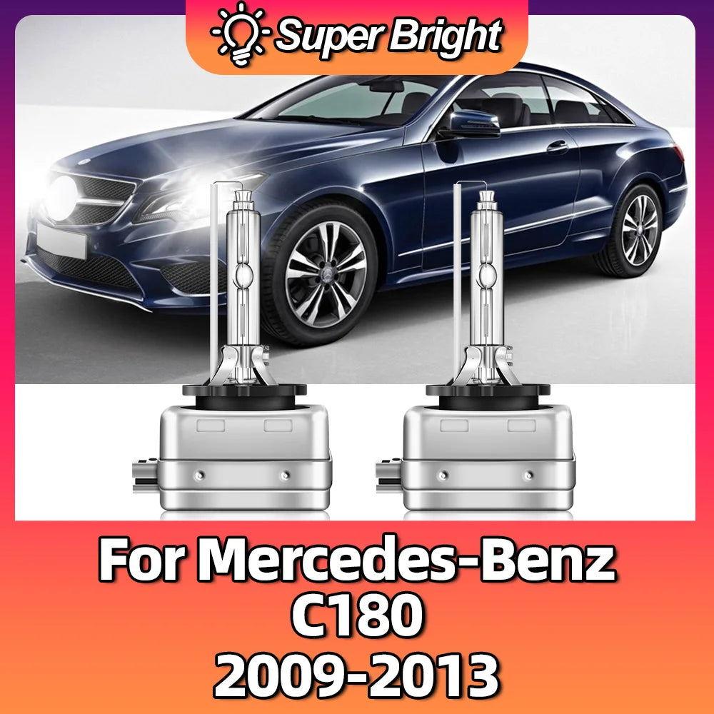 HID D1S Lights Xenon Headlight Bulb 6000K 8000K 12000K Super Bright For Mercedes-Benz C180