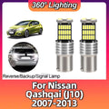 2-Piece LED Interior Light Kit for Nissan P21W J10 - Canbus Error-Free Interior Bulbs