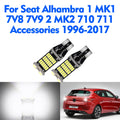 2X T15 W16W Car LED Reverse Light For Seat Alhambra 1 MK1 7V8 7V9 2 MK2 710 711 Accessorie
