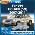 2/4Pcs 180W Led Lights Headlight Bulb 6000K Car Lamp For VW VOLKSWAGEN TIGUAN 5N 2007 2008