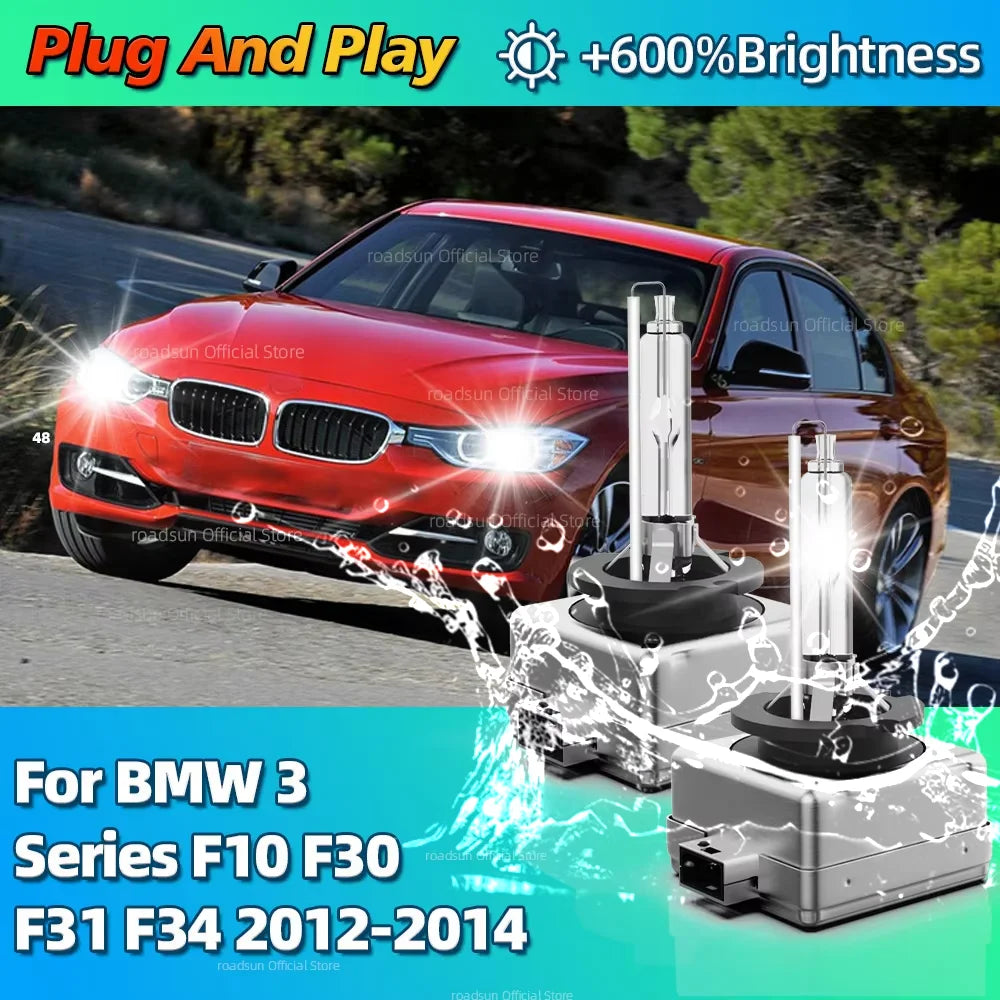 35W Xenon D1S HID Replacement Bulb 6000K Car Headlight For BMW 3 Series F10 F30 F31 F34 20
