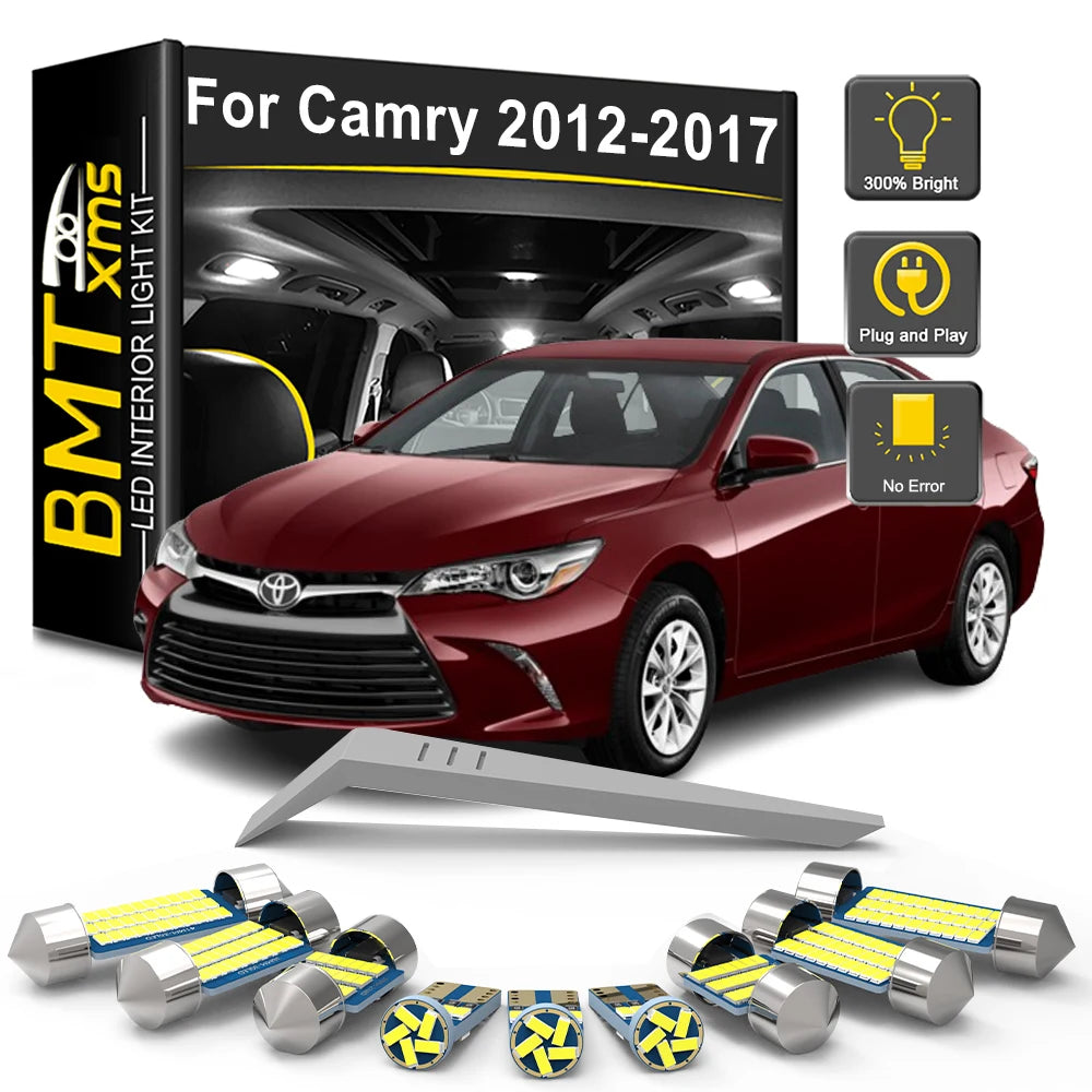 14-Piece LED Interior Light Kit for Toyota Camry XV50 - Canbus Error-Free Bulbs | AUTOKITSHOP