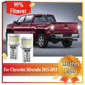 2X T10 W5W Car LED Reverse Light 6000K Fit For Chevrolet Silverado 2015 2016 2017 2018 Bac