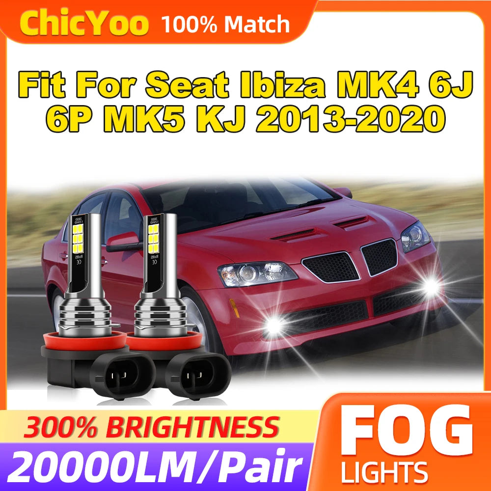 Fit For Seat Ibiza MK4 6J 6P MK5 KJ 2013 2014 2015 2016 2017 2018 2019 2020 20000LM Car Fo