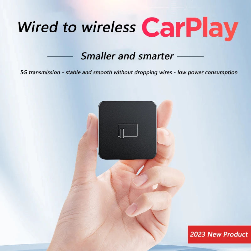 5G Bluetooth Wired TO Wireless Carplay For Apple Android AUTO AI Box Nissan Camry Mercedes