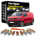 LED Interior Light Kit for Opel 2001-2017 - Canbus Error-Free Interior Bulbs