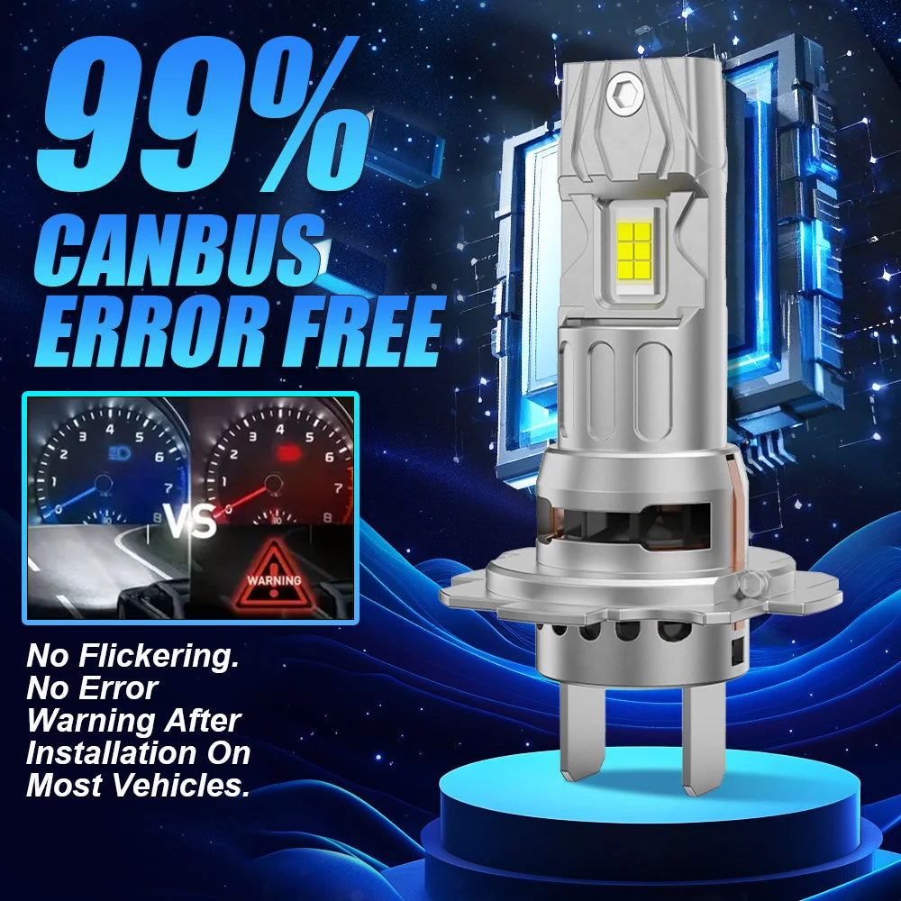 6000K LED Low Beam Bulbs For Citroen DS3 DS4 DS5 C3 C4 Picasso C5 C6 C8