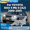 Powerful LED Front H4 Headlight Car Bulb 6000K Canbus 180W Headlamp For TOYOTA RAV 4 Mk II