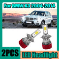 Canbus H7 LED Headlight 6000K White 150W 30000LM Plug and Play For BMW X3 2004 2005 2006 2