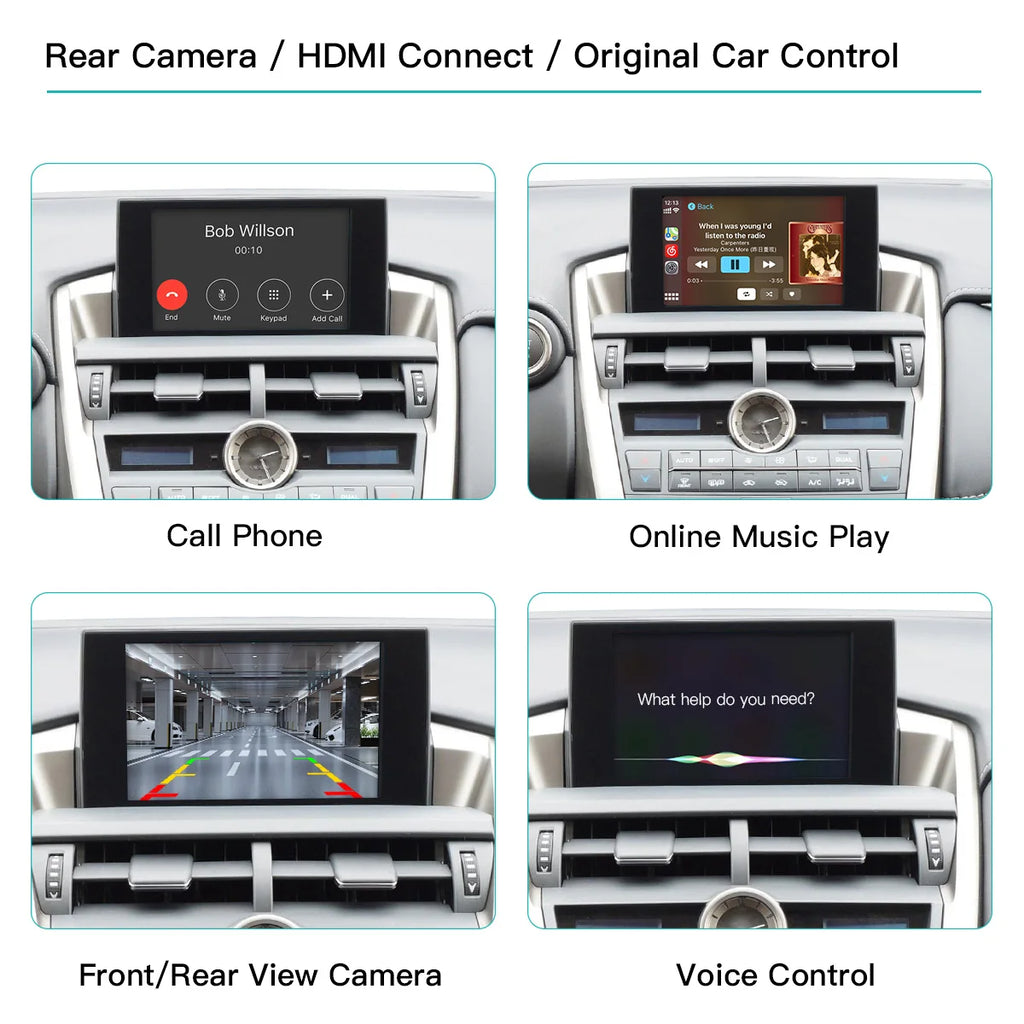 AUTOABC Wireless Carplay For LEXUS 2014-2019 CT ES GS IS LC LS LX NX RC RX UX Android Auto | AUTOKITSHOP