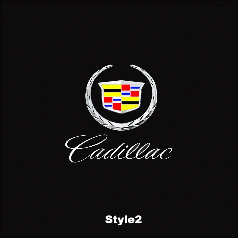 Cadillac Compatible Car Door Welcome Lights