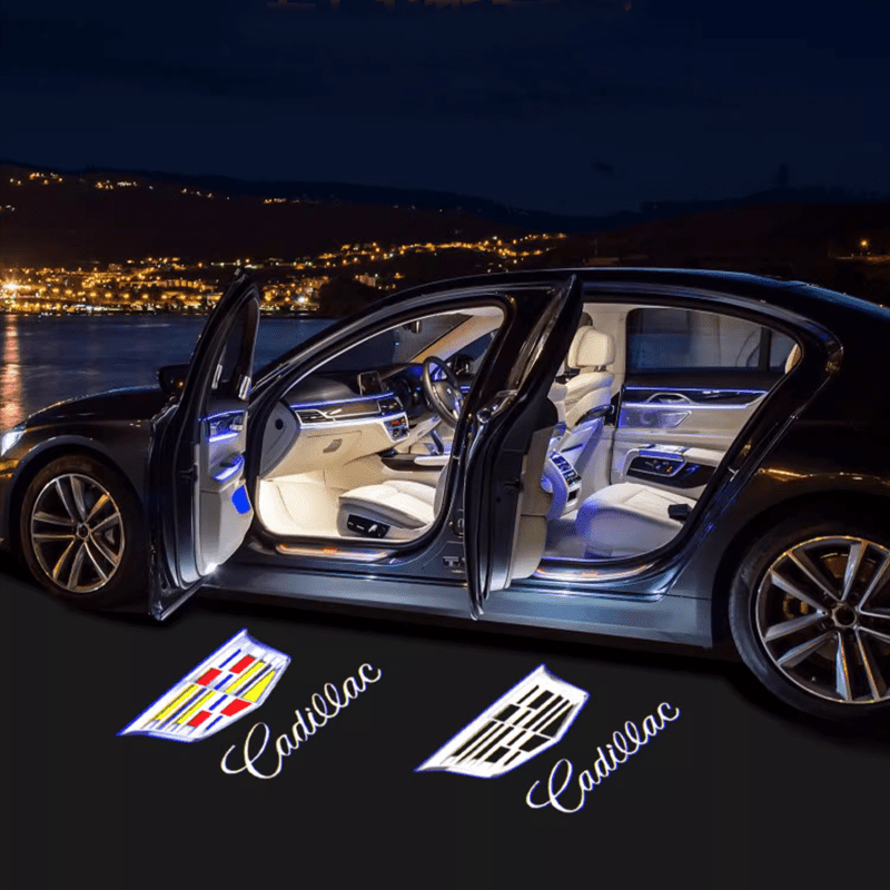 Cadillac Compatible Car Door Welcome Lights