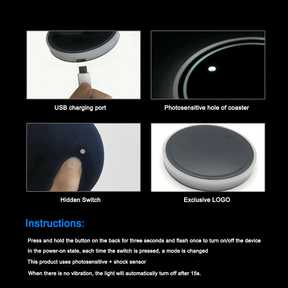 BMW Exclusive LED Cup Holder Light