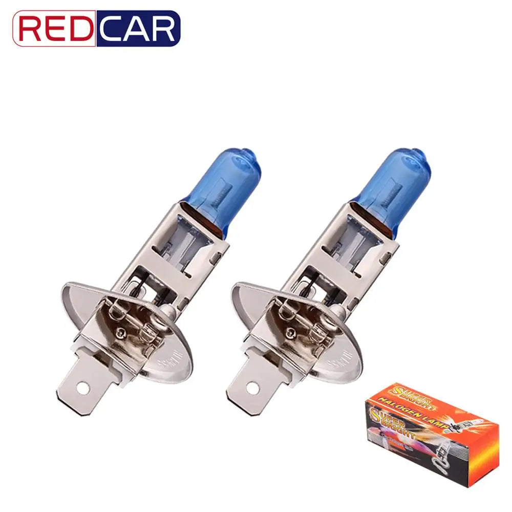 55W 12V H1 White Halogen Led Bulb High Beam Headlight Bulb Fog Lights Super Bright White H