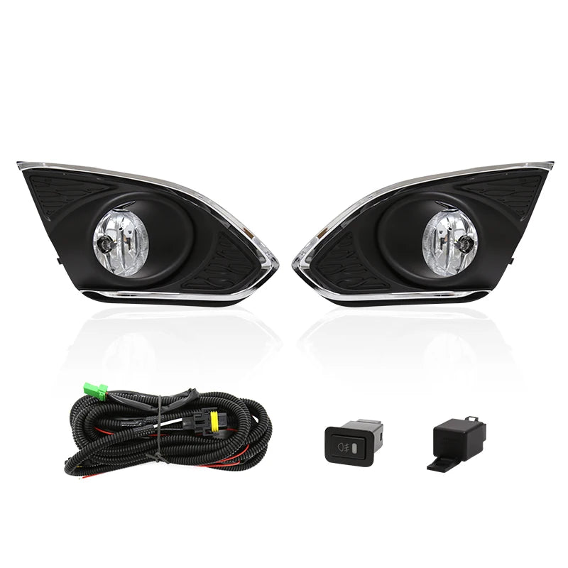 Led DRL Daytime Running Light Fog Lamp Assembly For Chevrolet Chevy Spark 2013 2014 2015 W | AUTOKITSHOP