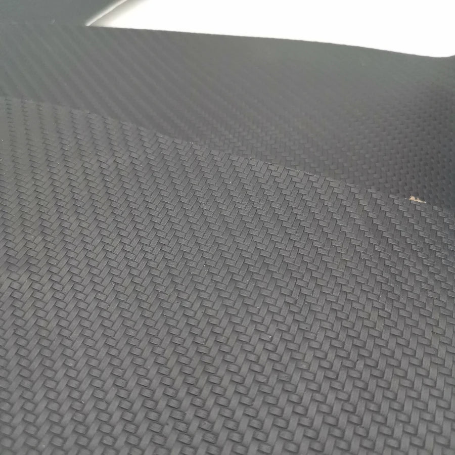 set Front+Rear Door Sill Cover Trim Carbon Fiber Look For Tesla Model 3 2017-2019