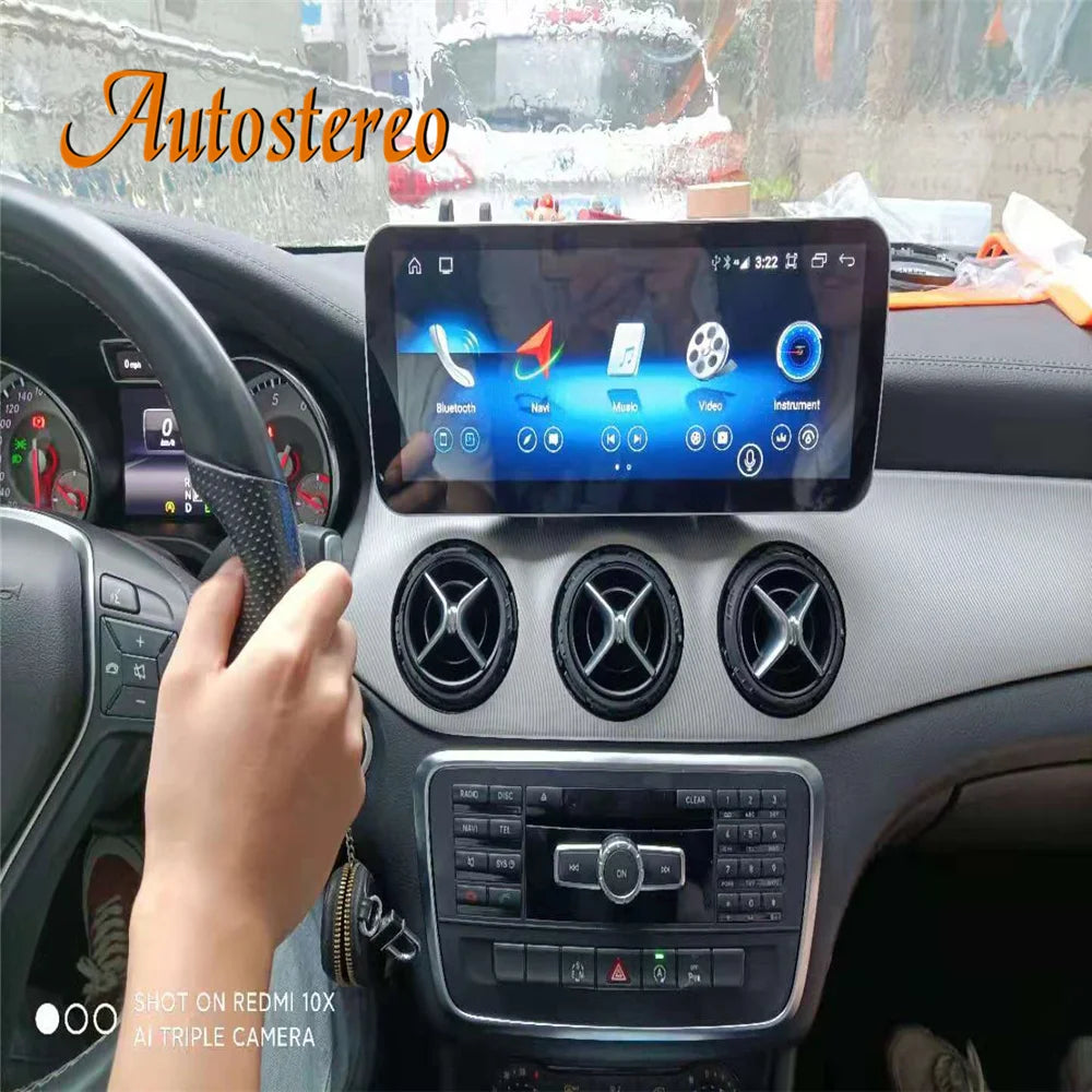 12.3" 1920 720 Android 13.0 256GB For Mercede Benz CLA GLA A Class W176 2013-2019 Car GPS