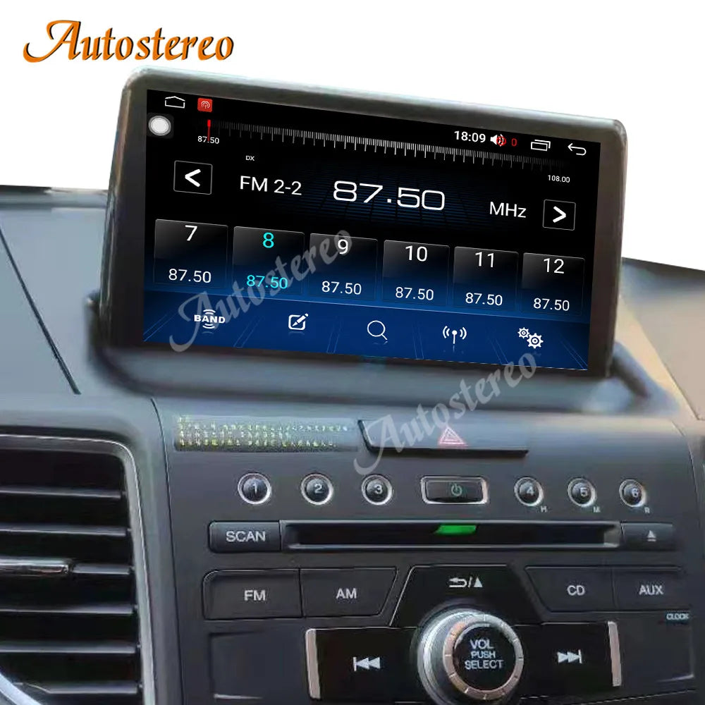 Android 15 Carplay Car GPS Navigation For Honda CRV 2012-2016 Head Unit Multimedia Player