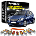 BADEYA 12Pcs Canbus Car LED Interior Light Kit For 2005-2012 Mercedes Benz A Class W169 A1