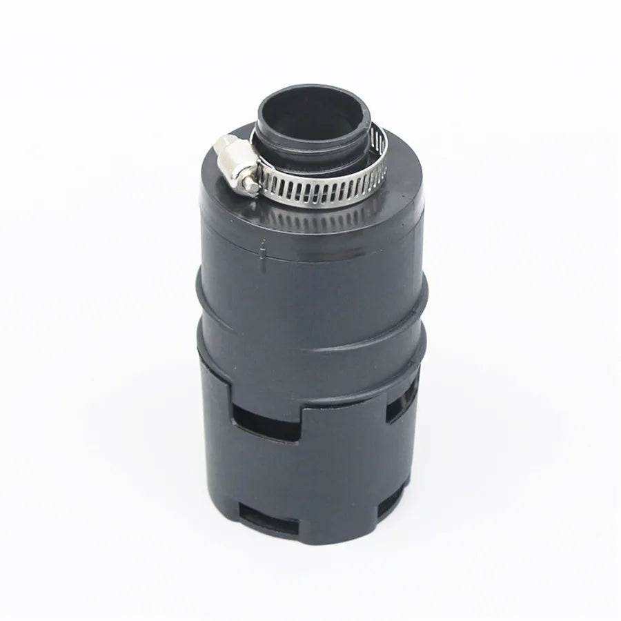 2×25mm Diesel Combustion Auto Heater Air Intake Filter Plastic Black for Webasto/for Ebers