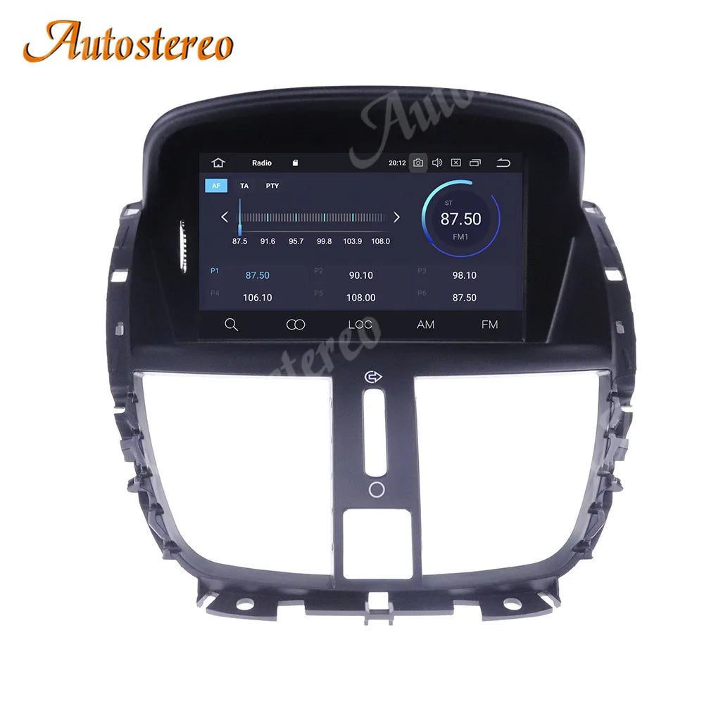 Android14 Carplay Car Radio GPS Navigation For Peugeot 207 2007-2014 Car DVD Player Multim