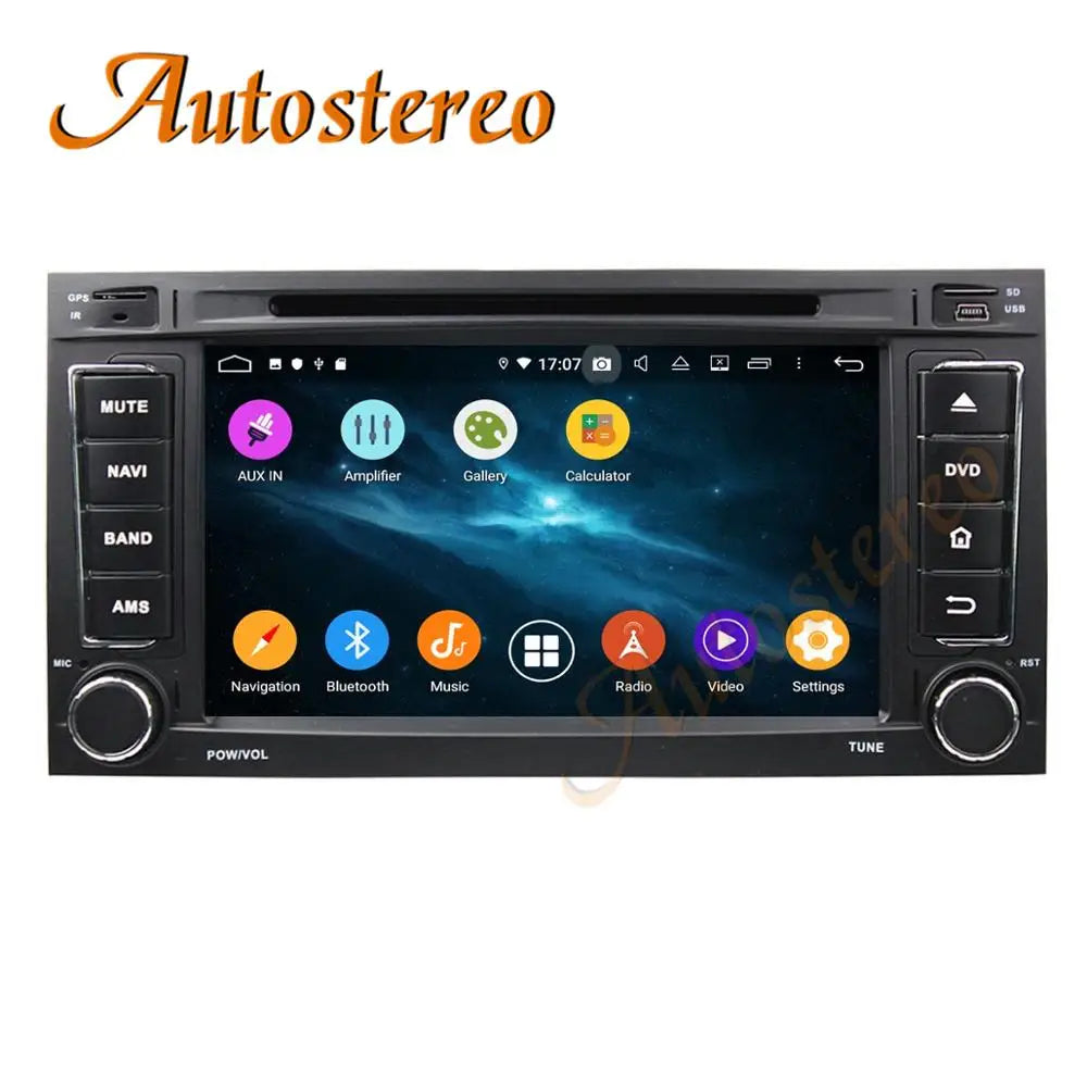 Wireless Carplay Android 13 128G Car GPS Navigation For VW Volkswagen TOUAREG 2003-2010 T5
