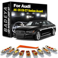 BADEYA Canbus LED Interior Dome Light Map Bulbs Kit For Audi A6 S6 RS6 C5 C6 C7 4B 4F 4G Q
