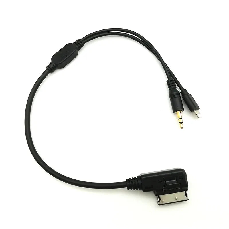 Car AUX Cable 8Pin Music Interface Cable Cord For iPhone for Mercedes-Benz