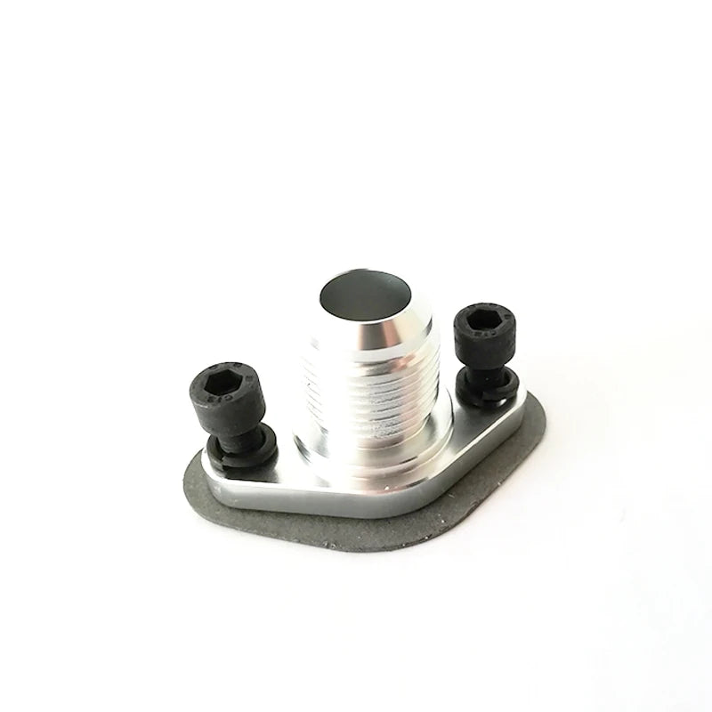 Aluminum AN12 Turbo Oil Drain Adapter Return Flange For T3 T4 T04E T04B T60 T70