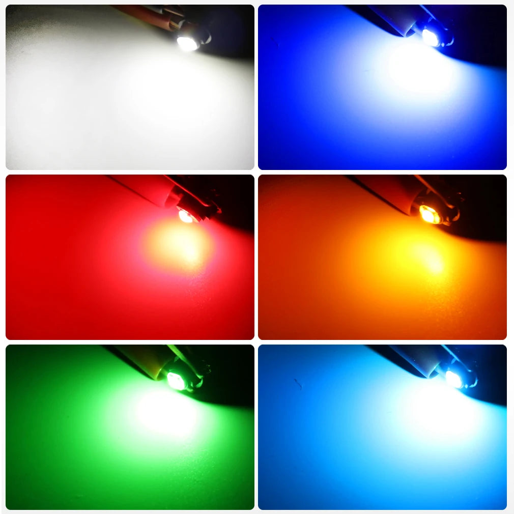 10-Piece LED Interior Light Kit for T3 T4 - Canbus Error-Free Interior Bulbs
