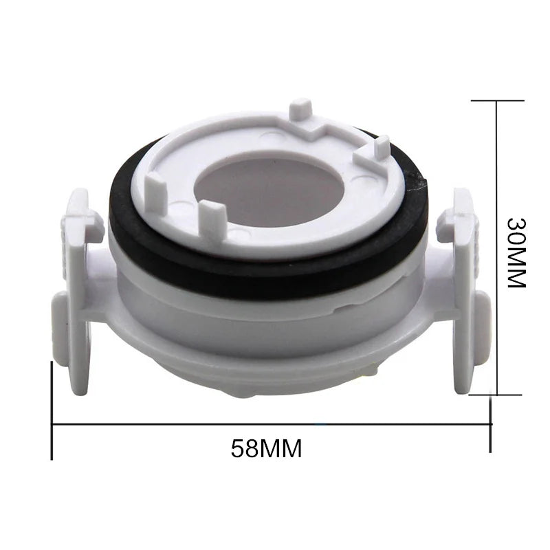 Rockeybright 2pcs H7 Xenon For HID Bulbs Adapters Holders For BMW E46 3Series 325ci 325i 3