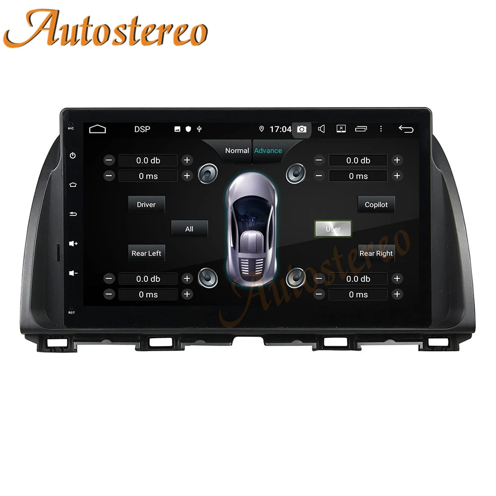 4G Carplay Android 13 Car No DVD Player GPS Navigation For Mazda 6 CX-5 Atenza Car Multime