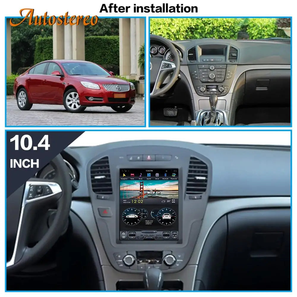 Android 13 Vertical Screen Car Audio GPS Navigation For Opel Insignia 2008-2013 Stereo Car