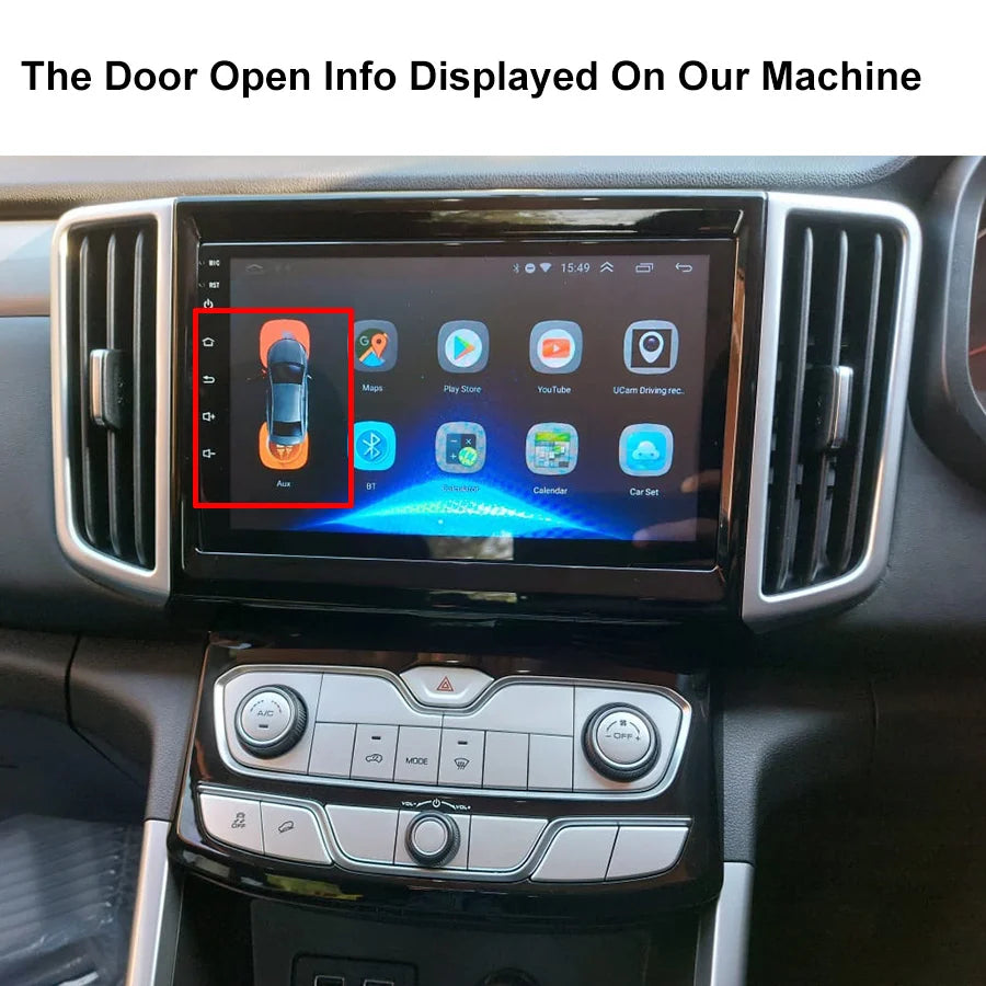 Car Video Player GPS Screen For Great Wall Poer Android 2009-2021 2Din Radio Multimedia Au