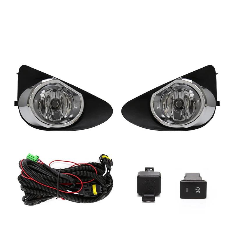 Led Fog Light Daytime Running Lamp Daylight For Toyota Yaris Hatchback DRL 2012 2013 2014  | AUTOKITSHOP