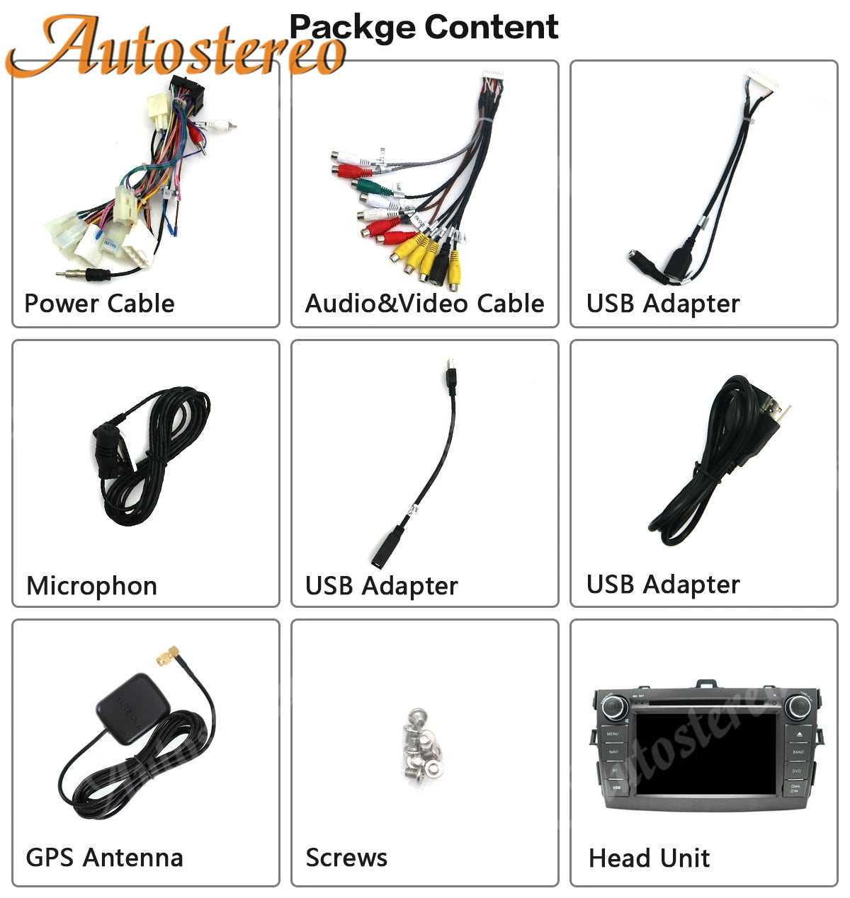 Android System Car GPS Navigation Stereo DVD Player for Toyota Corolla 2007-2013 Multimedi