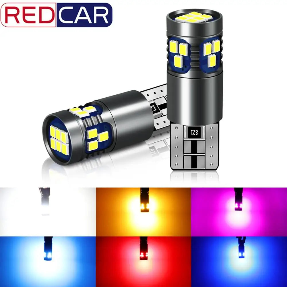 T10 W5W Led Bulb Super Bright 18SMD 3030 Chips 168 194 Turn Singal Light Car Accessories C