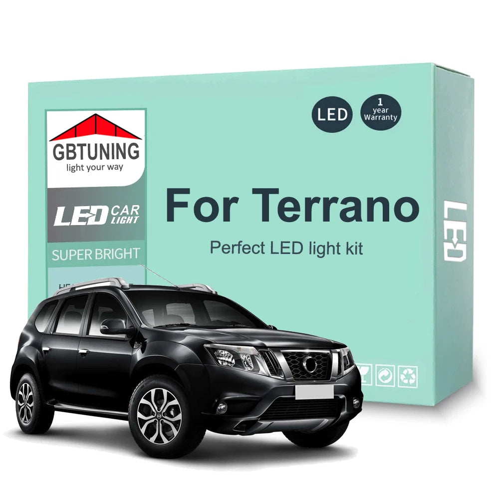 LED Interior Light Kit for Nissan Terrano I II 1 2 WD21 R20 D10 1987-2016 - Canbus Dome Map Door Trunk Bulbs | AUTOKI...